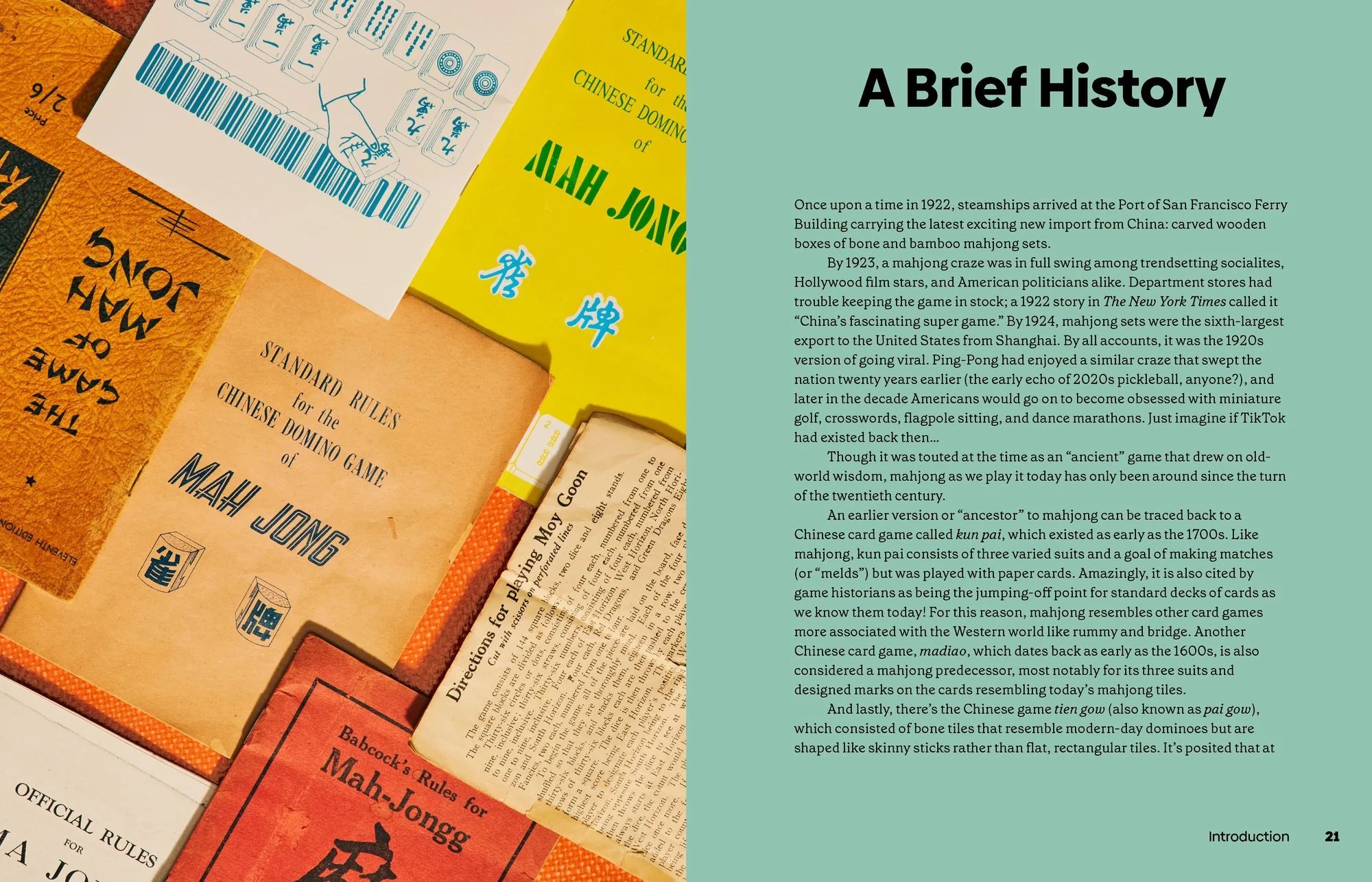 Mahjong: House Rules from Across the Asian Diaspora by Nicole Wong