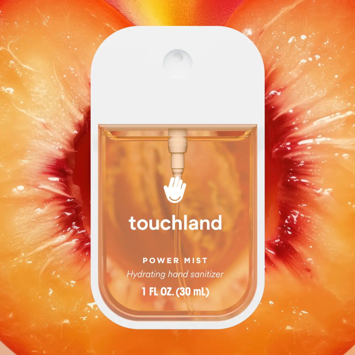 Velvet Peach Touchland Hydrating Hand Sanitizer