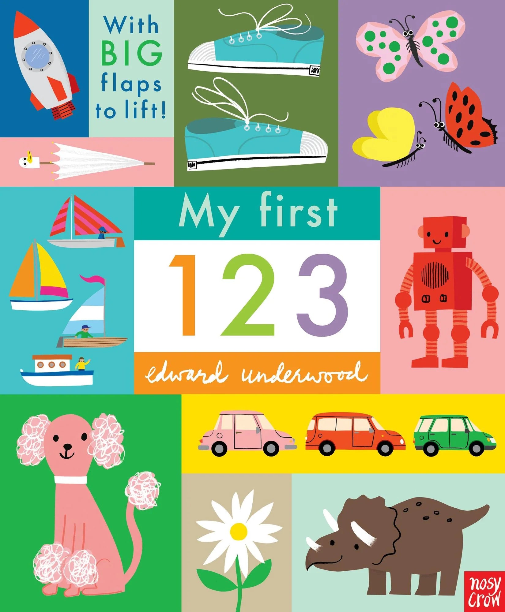 My First 123 Board Book by Edward Underwood