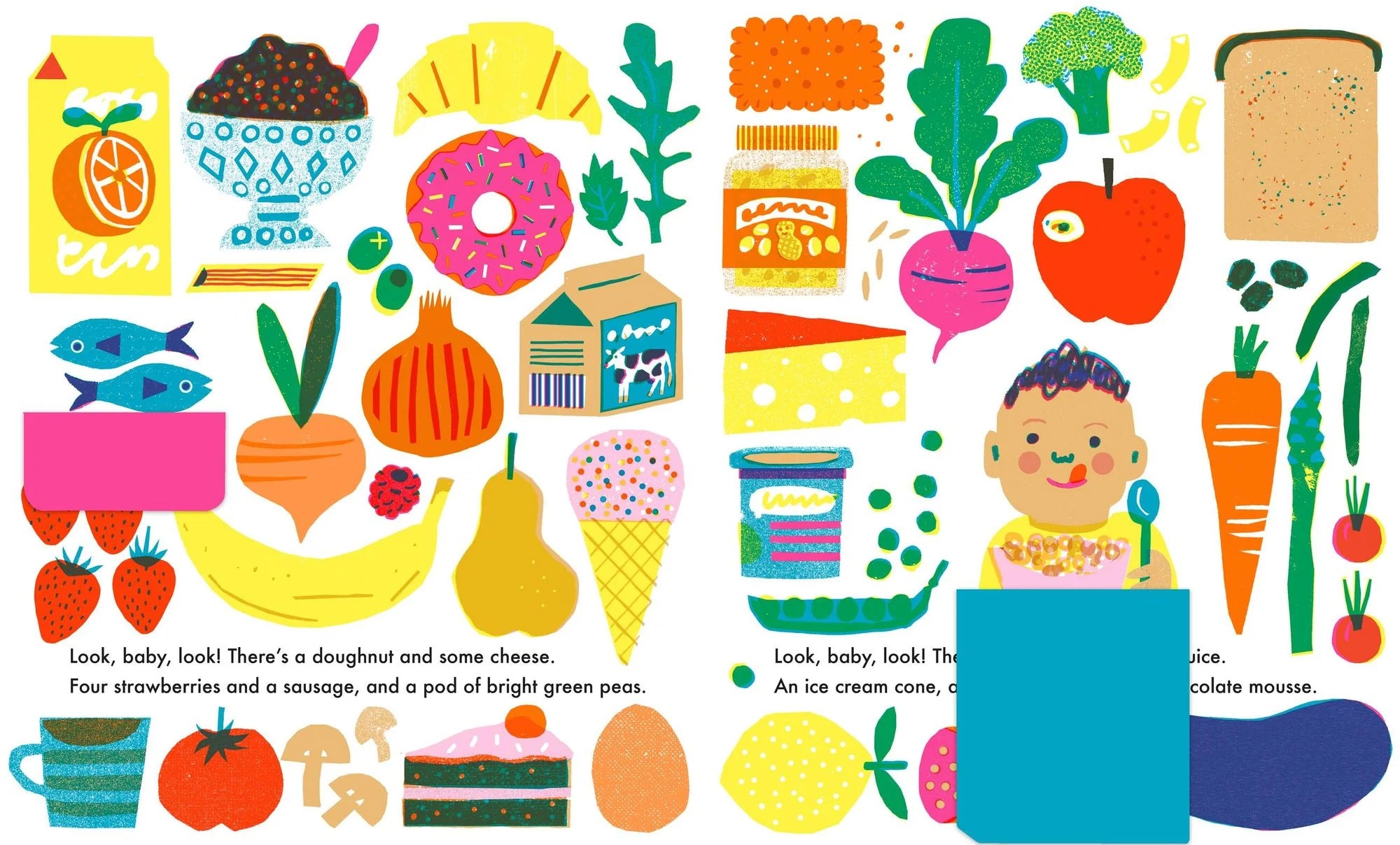 At Home - Look Baby Look Board Book by Louise Lockhart