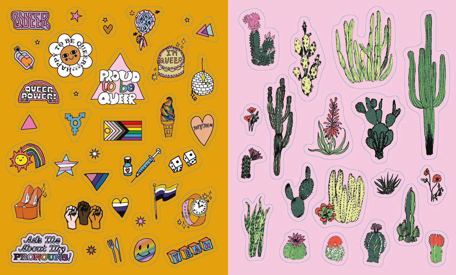 The Big Book of Queer Stickers: Includes 1,000+ Stickers!
