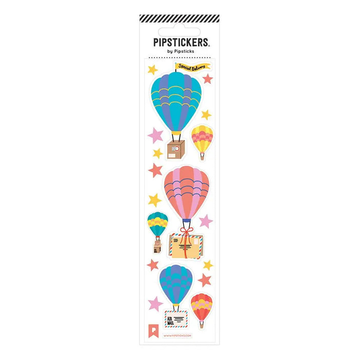 Fuzzy Air Mail Sticker Sheet by Pipsticks