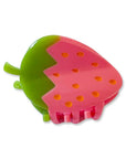 Mini Pink Strawberry Hair Claw