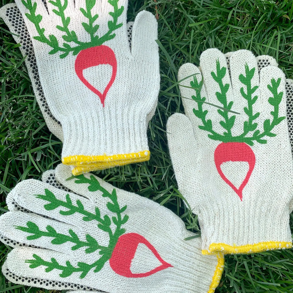 Radish Gardening Gloves by My Little Belleville