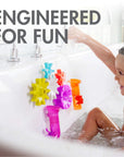 Pipes & Cogs & Tubes Bath Toy Bundle 13pcs Set