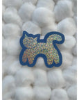 Cloud Cat Glitter Sticker by Baby Cats of California