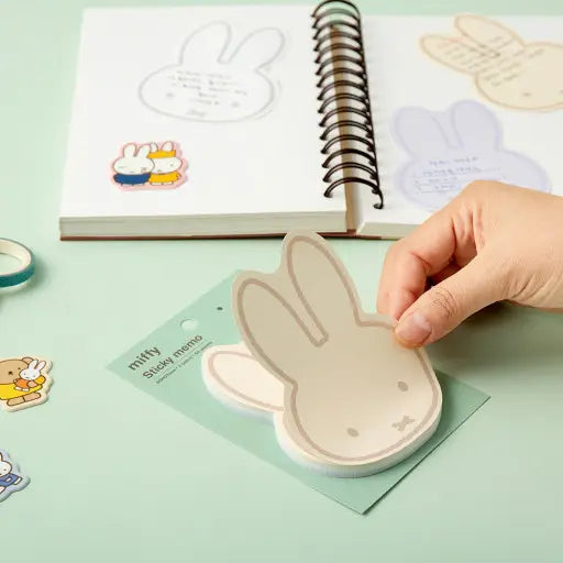 Miffy Face Sticky Note Pad by K-Wonderland