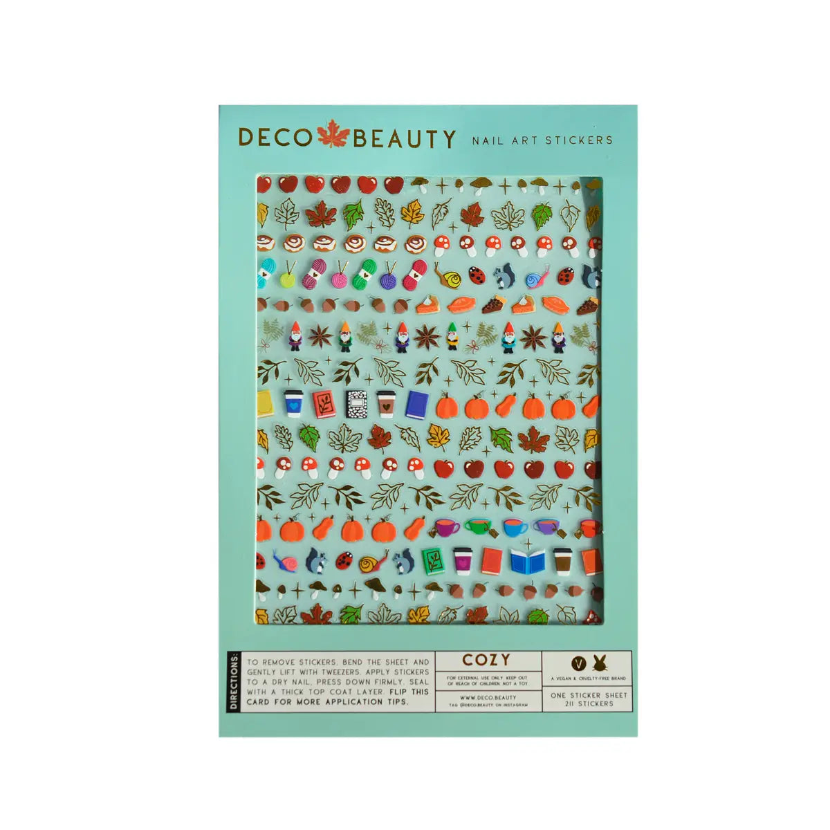 Cozy Nail Stickers by Deco Beauty