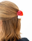 Mini Mushroom Hair Claw by Jenny Lemons