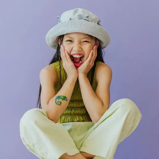 Chameleon Tattoo Pair by Tattly