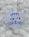 Cloud Cat Rainbow Sun Catcher Sticker