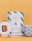 Drop Shadow Alphabet Cross Stitch Kit by Cotton Clara