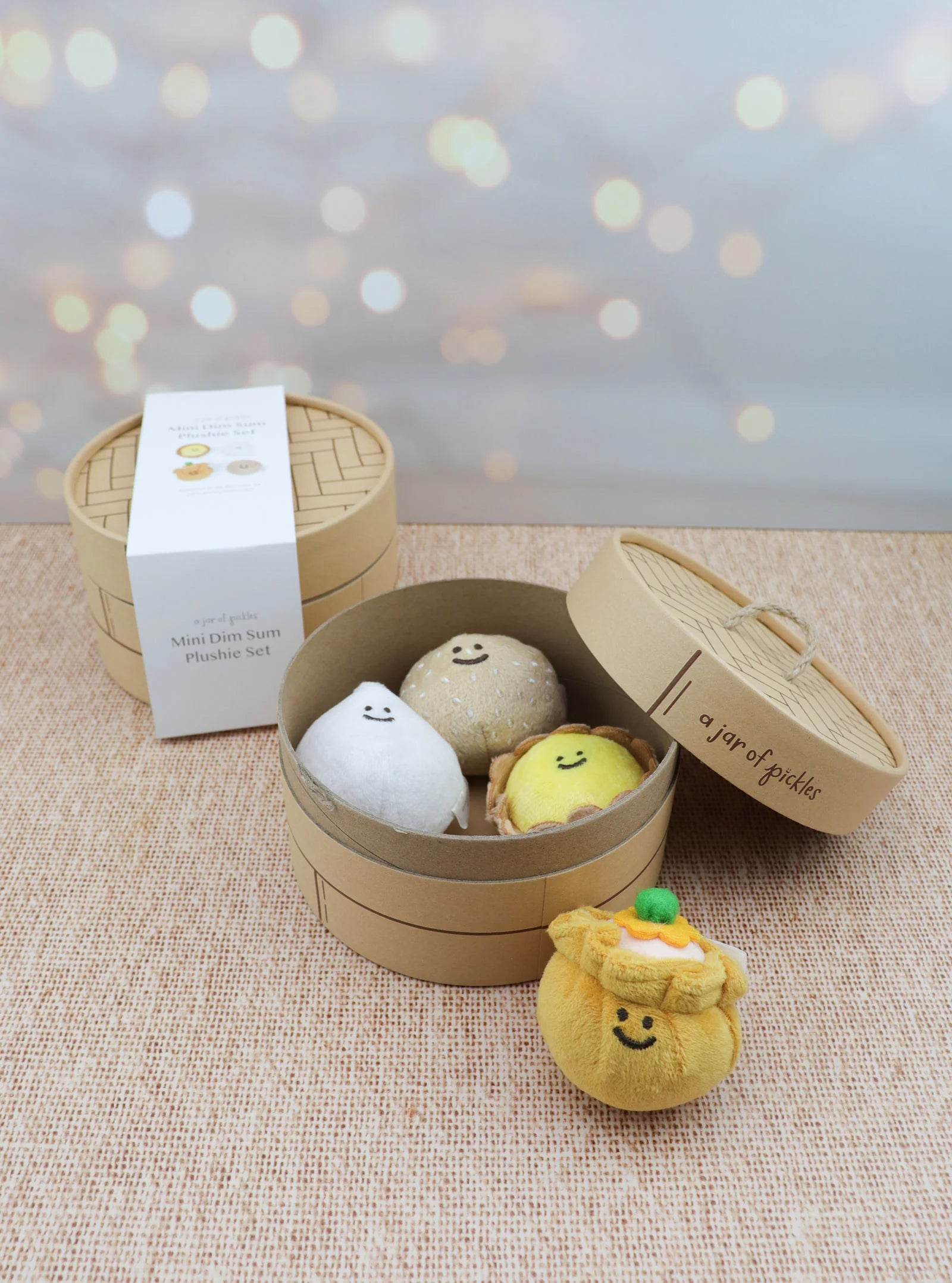 Mini Dim Sum Plushie Set