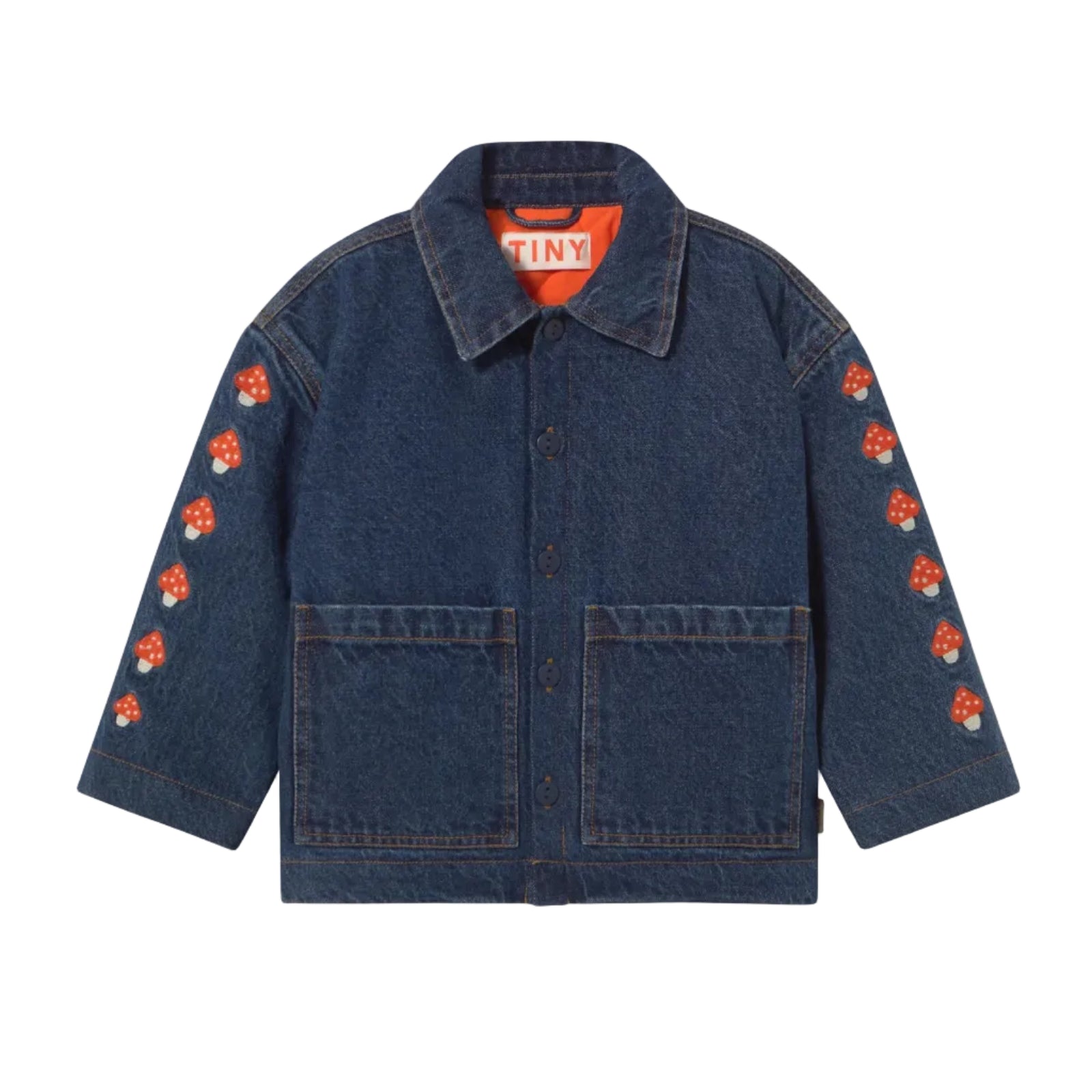 Mini Mushrooms Embroidered Jacket