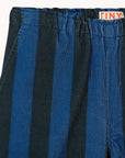 Blue Stripes Corduroy Pants