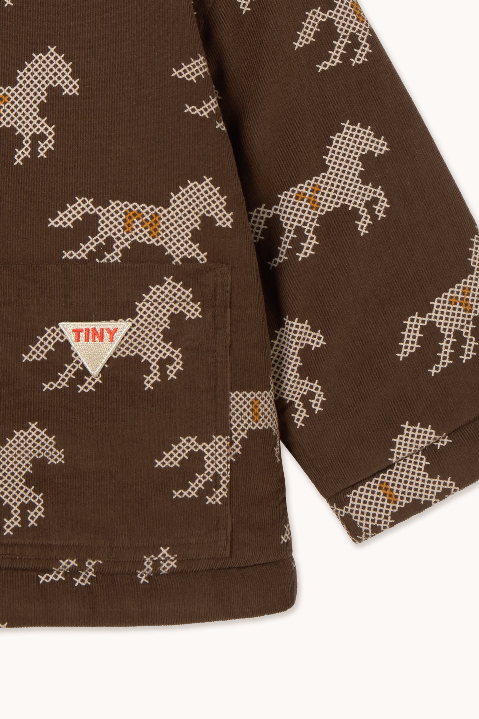 Horses Corduroy Jacket