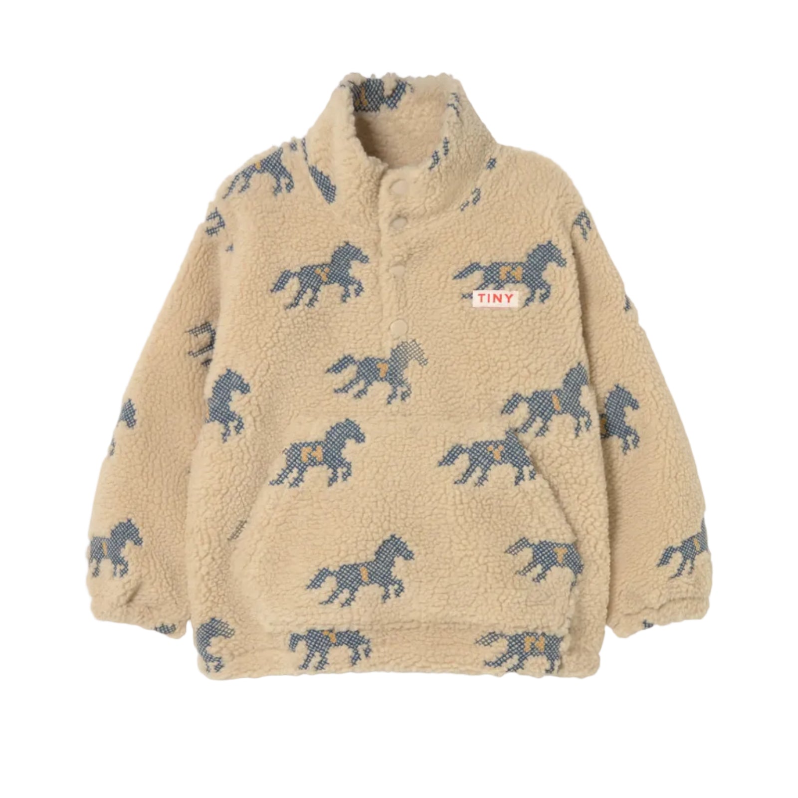 Horses Sherpa Sweatshirt