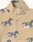 Horses Sherpa Sweatshirt