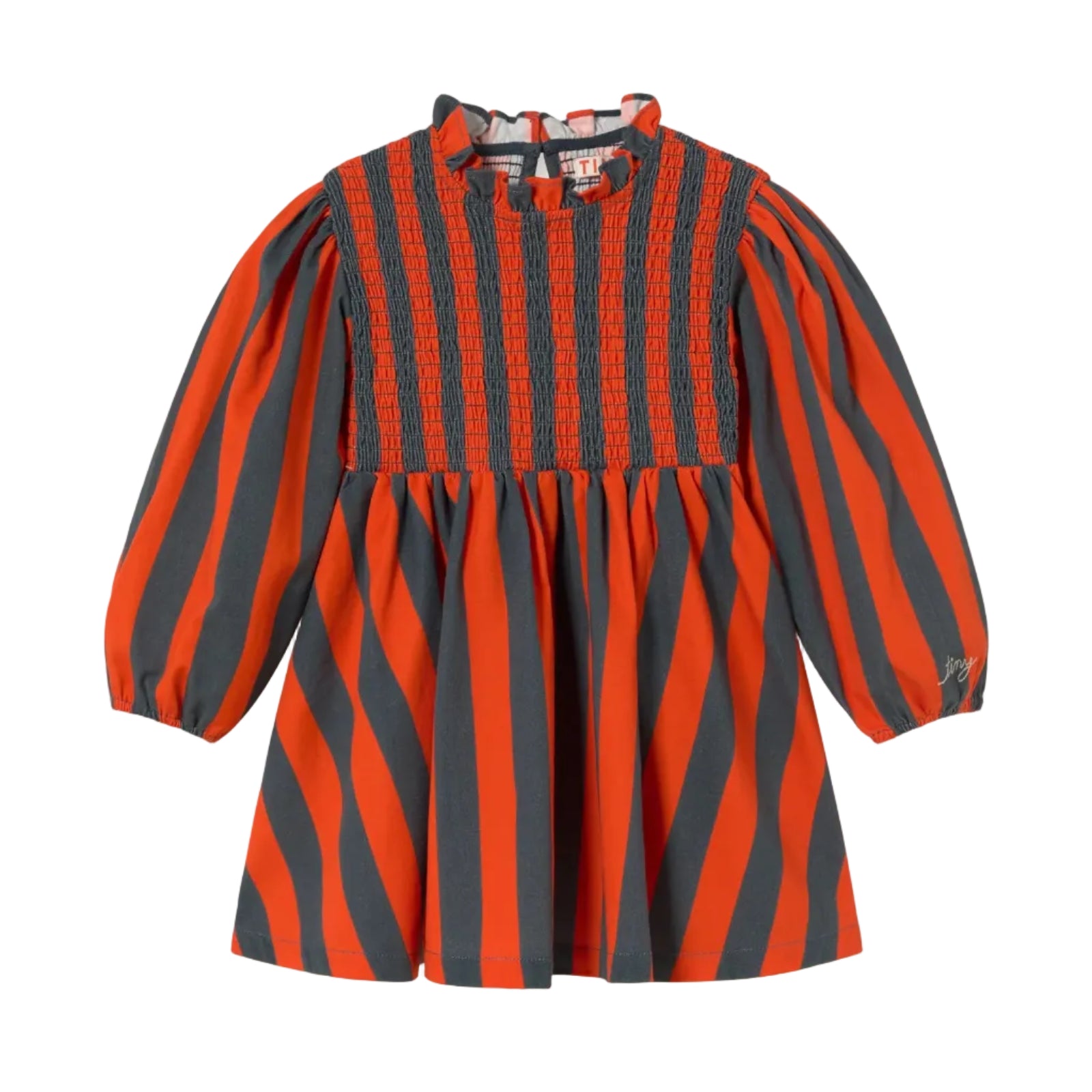 Red-Blue Stripes Dress