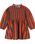 Red-Blue Stripes Dress