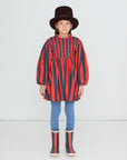 Red-Blue Stripes Dress