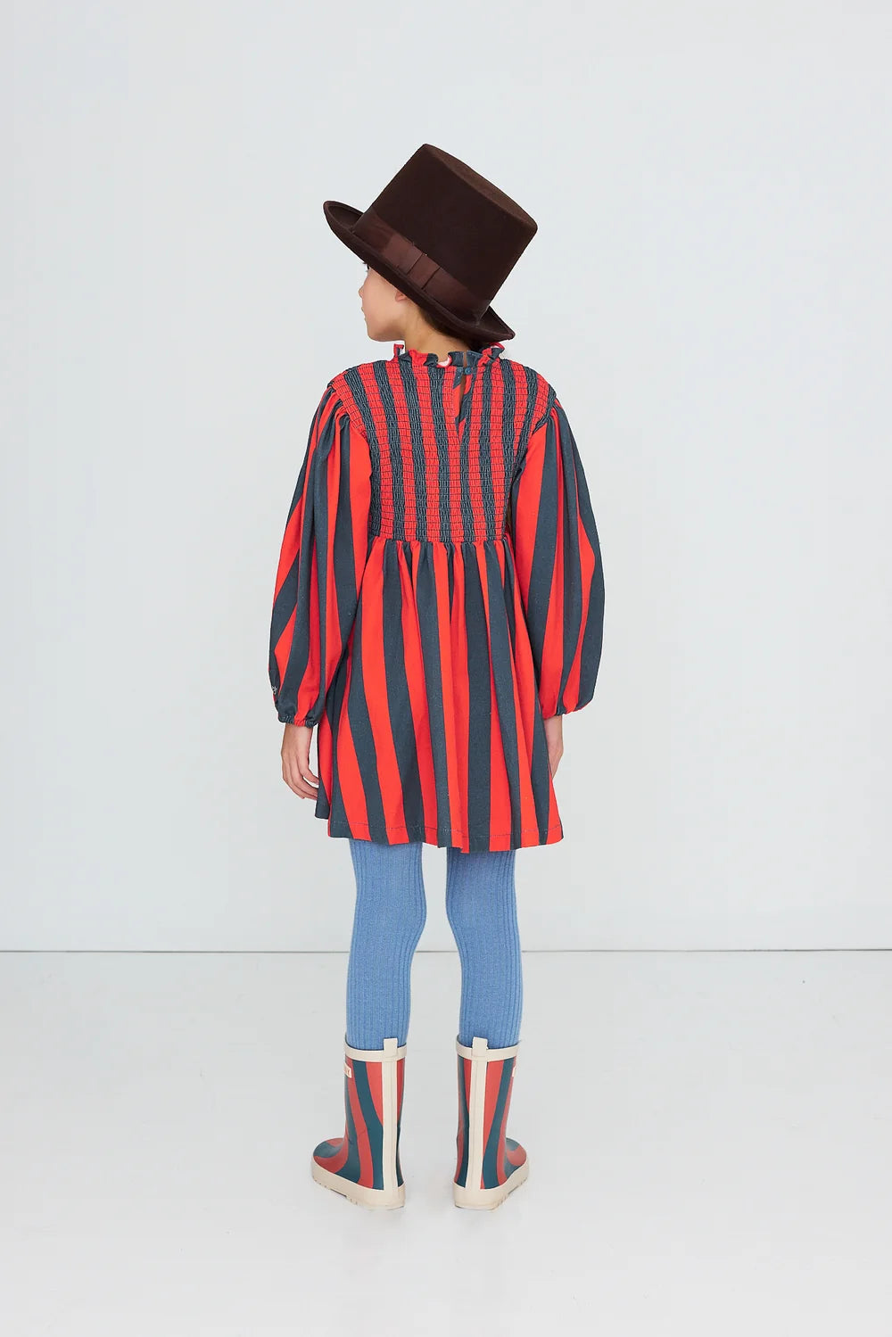 Red-Blue Stripes Dress