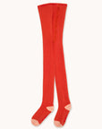 Summer Red - Solid Tights