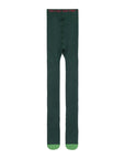 Dark Green - Solid Tights