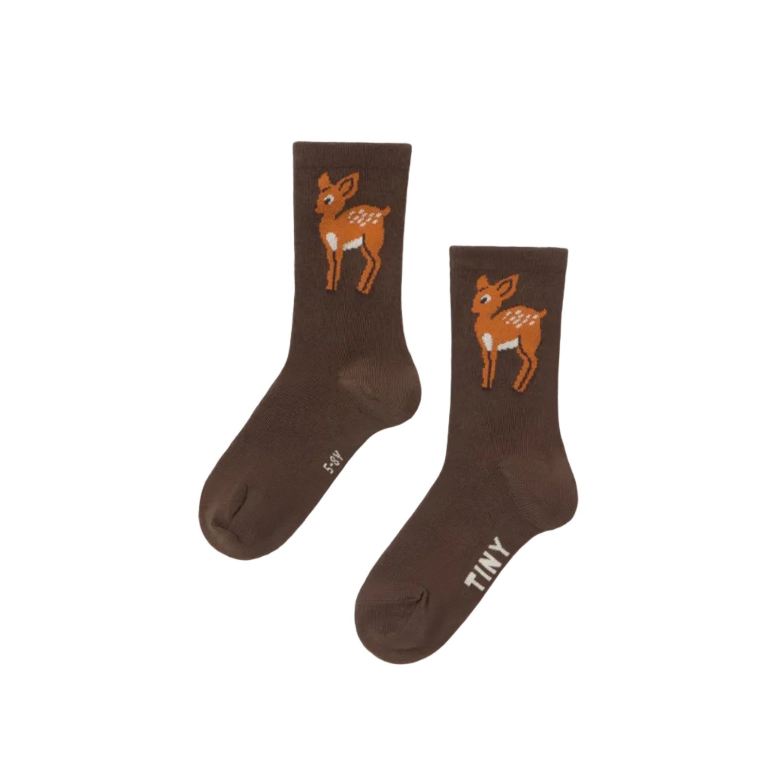 Deer Medium Length Kids Socks