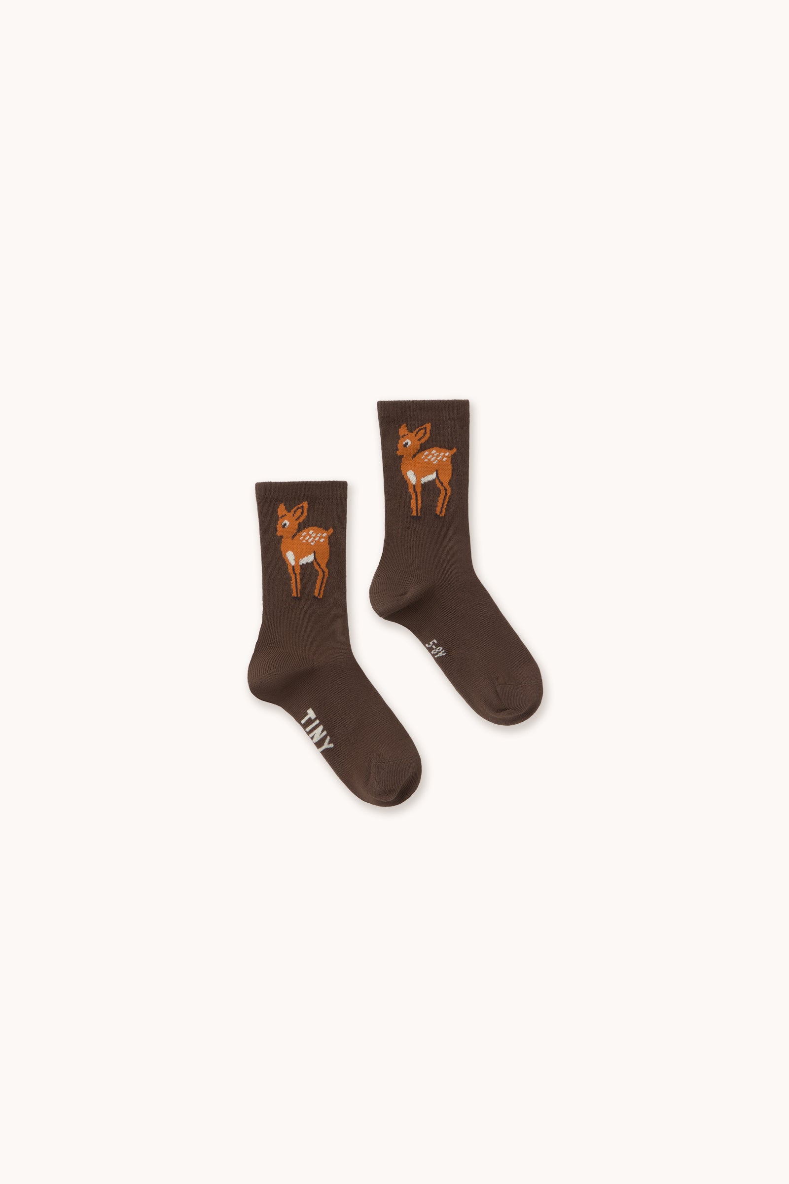 Deer Medium Length Kids Socks
