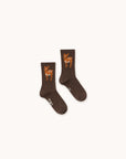 Deer Medium Length Kids Socks