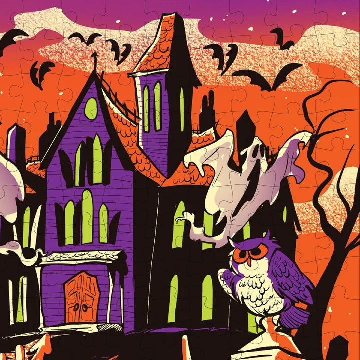 A Haunted Halloween 500 Piece Puzzle