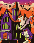 A Haunted Halloween 500 Piece Puzzle