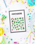 Fancy Frog Fête Sticker Sheet