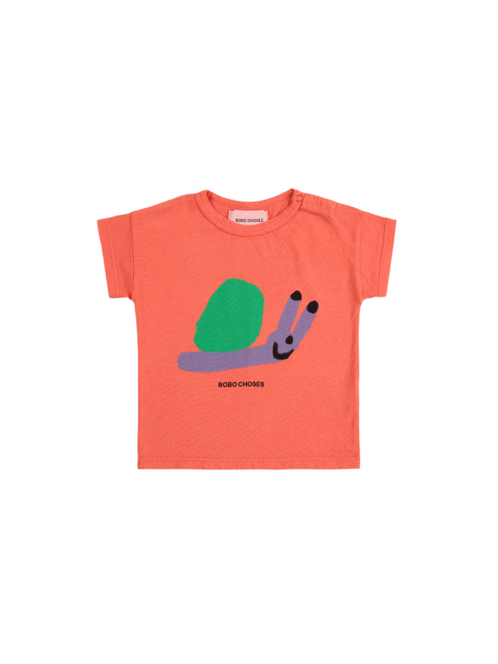 SALE Baby Funny Snail T-Shirt by Bobo Choses