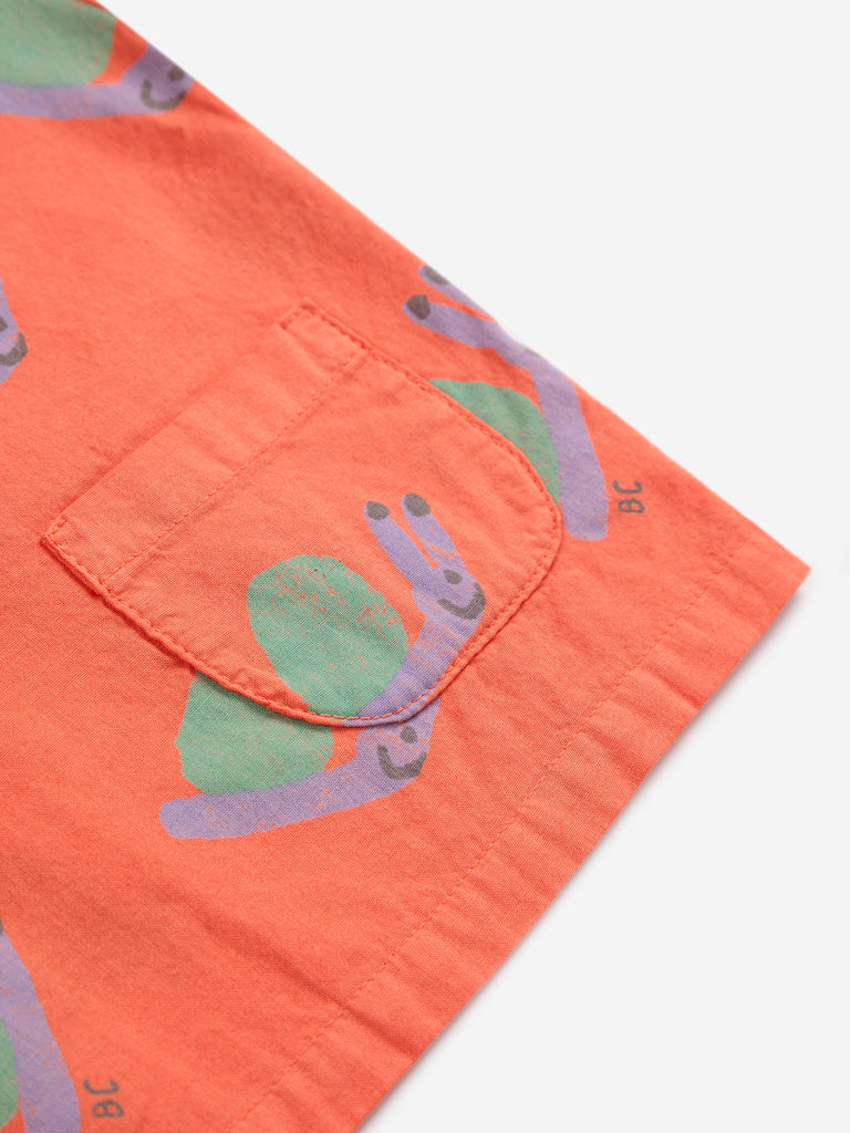 Baby Funny Snail All Over Blouse by Bobo Choses