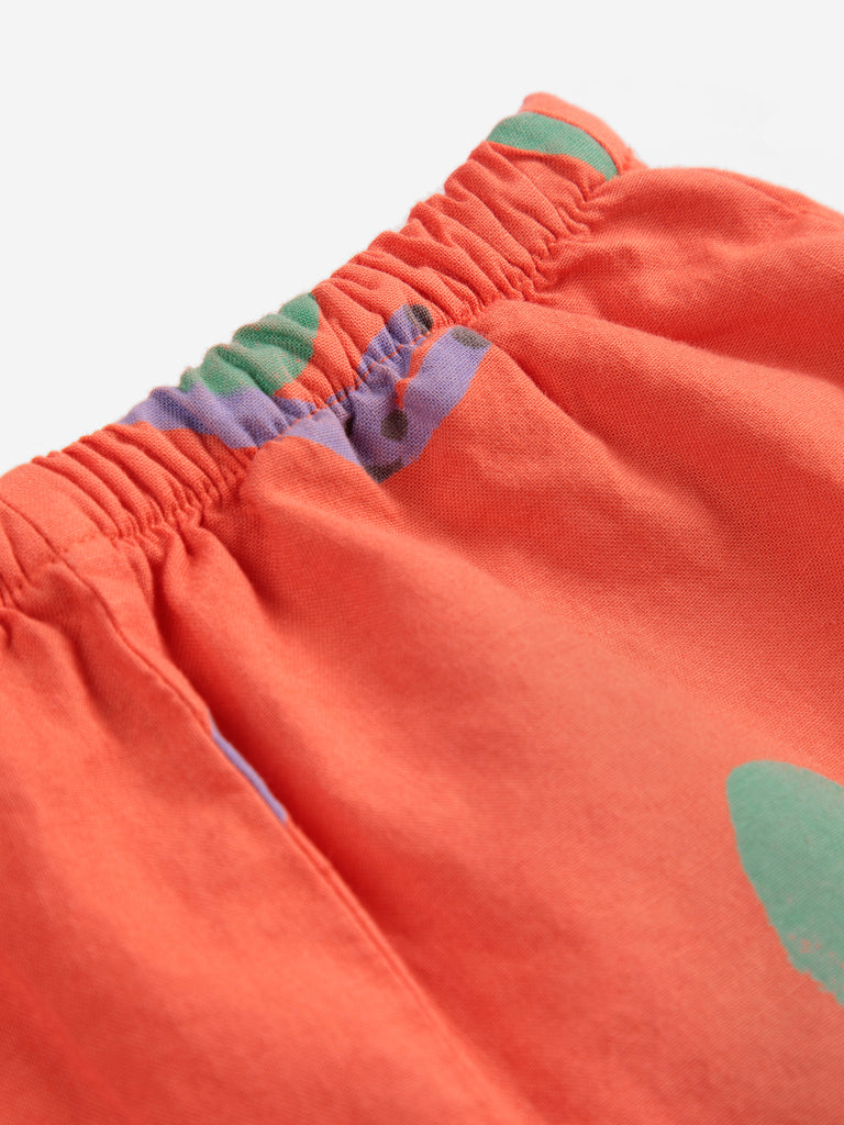 Baby Funny Snail All Over Woven Shorts by Bobo Choses