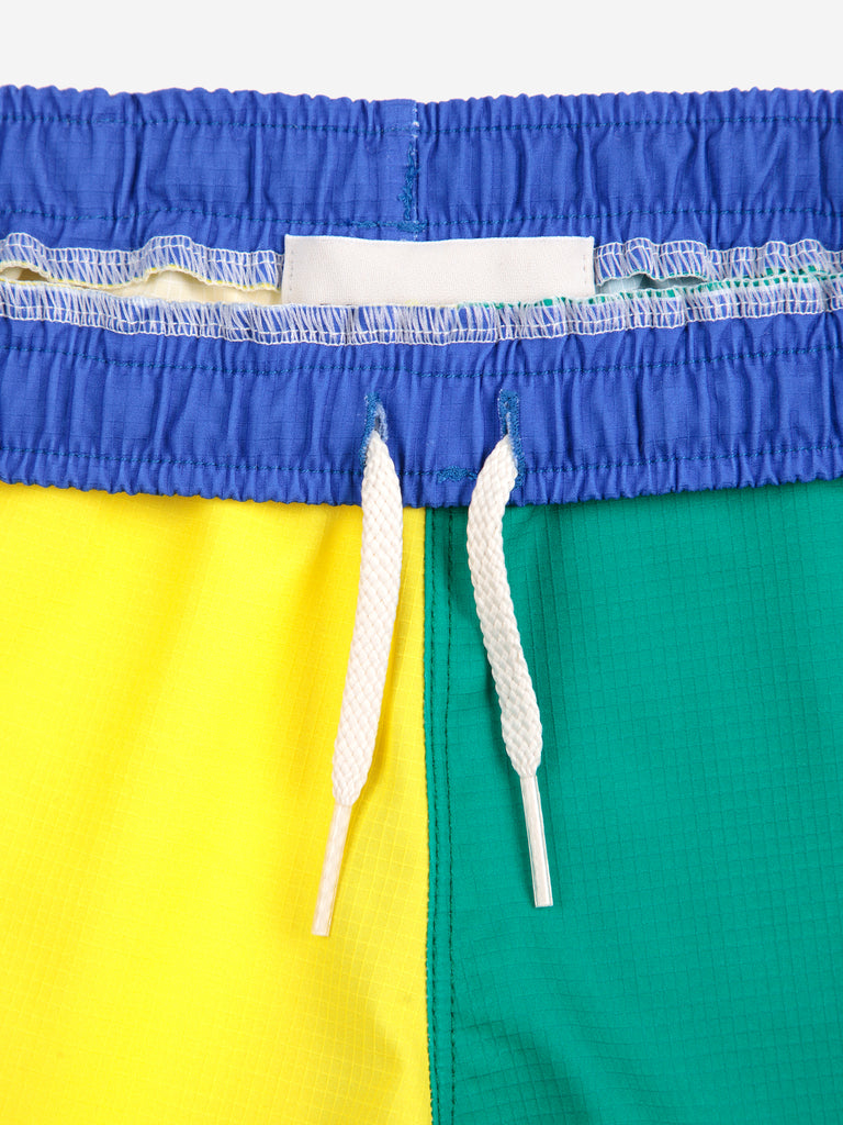 Baby Color Block Swim Trunks by Bobo Choses