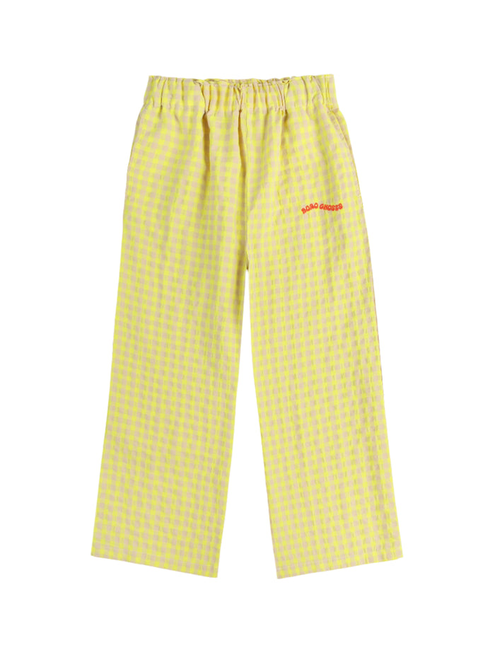SALE Vichy Woven Pants by Bobo Choses