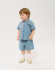 New Hairline Woven Baby Shorts