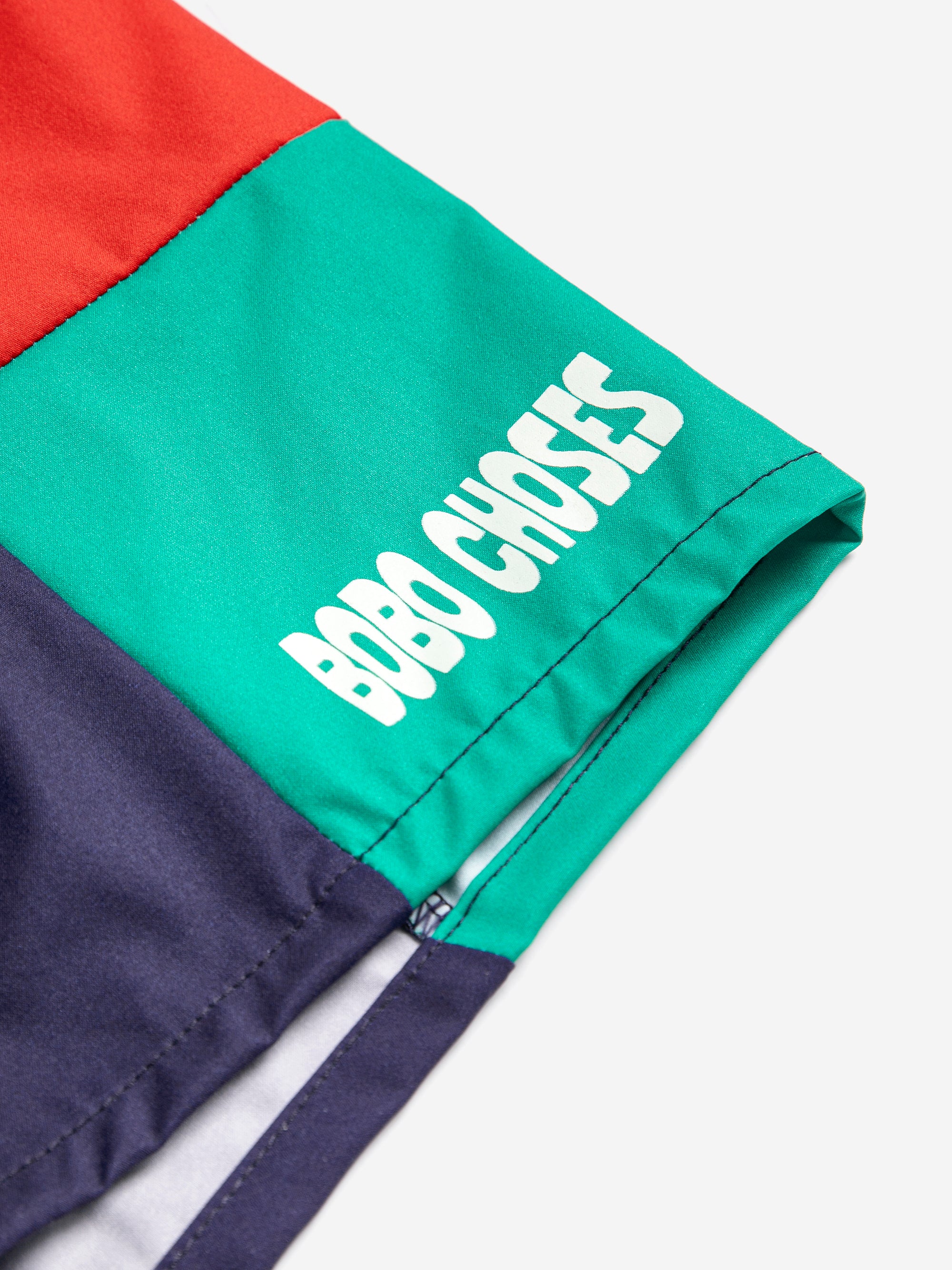 Color Block Swim Trunks