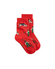 Farm Adventure All Over Short Baby Socks