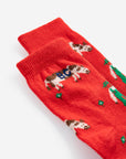 Farm Adventure All Over Short Baby Socks
