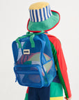 Color Block Mesh Backpack by Bobo Choses