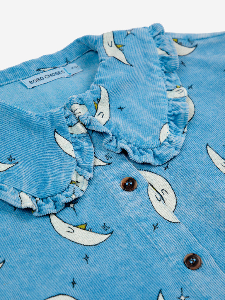 SALE Beneath the Moon Corduroy Dress by Bobo Choses