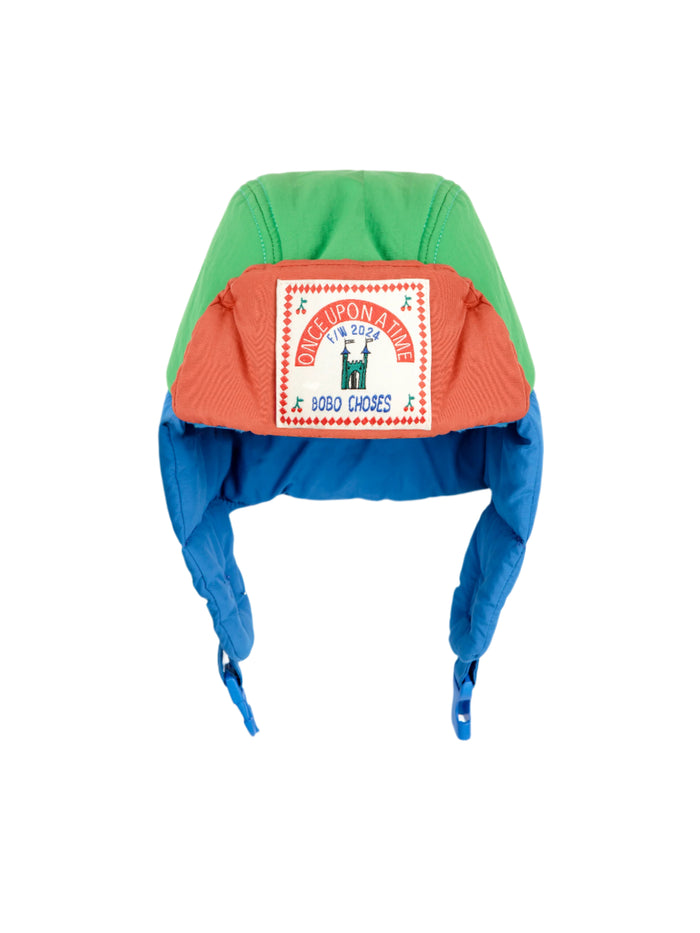 SALE Baby Color Block Padded Chapka by Bobo Choses