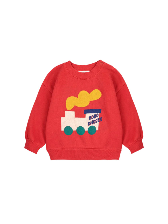 Baby Choo Choo Sweatshirt by Bobo Choses