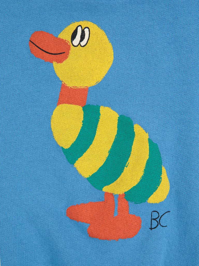 Baby Striped Duck Sweatshirt by Bobo Choses