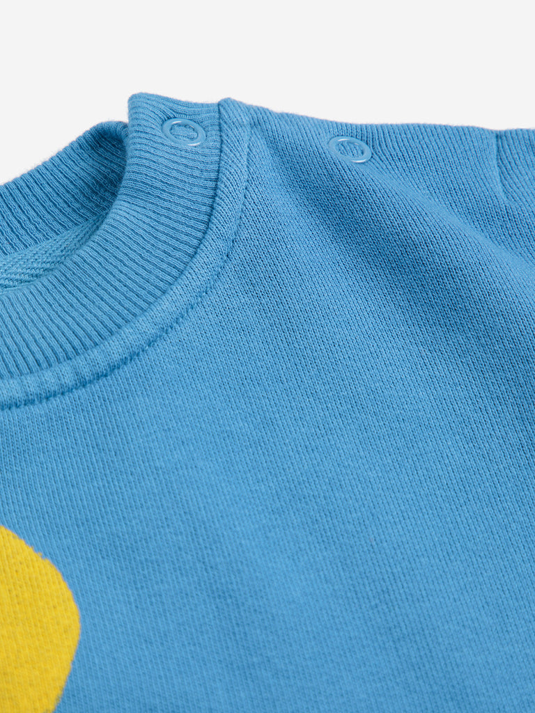 Baby Striped Duck Sweatshirt by Bobo Choses