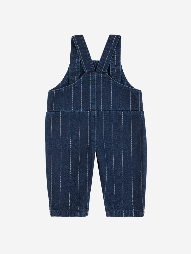 Baby Choo Choo Denim Dungaree by Bobo Choses